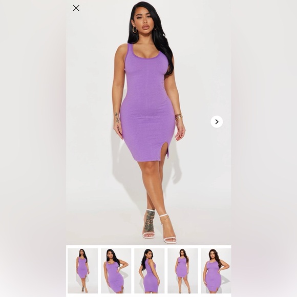 Fashion Nova Dresses & Skirts - Fashion Nova Ava Mini Dress - Lavender